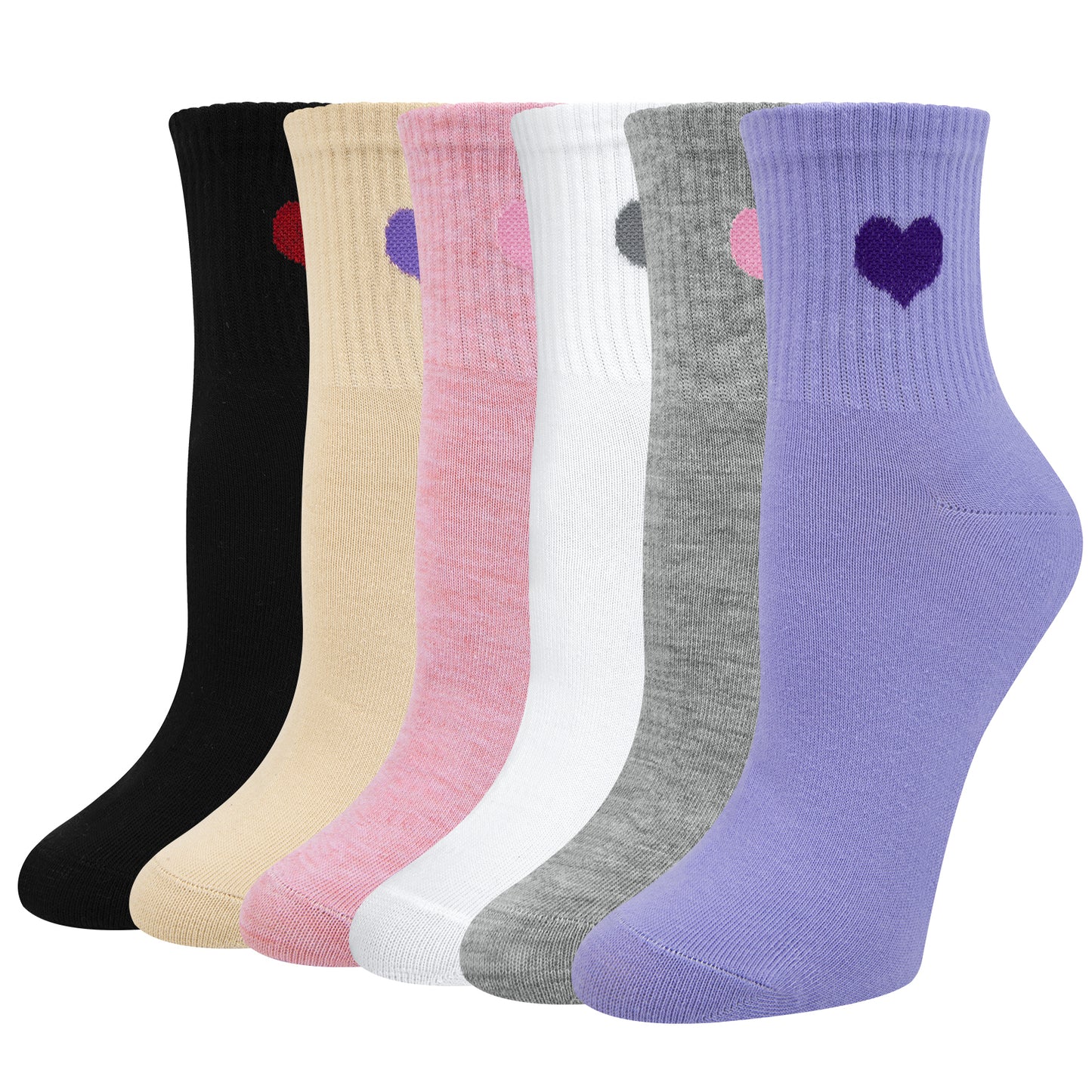 Loritta Womens Cute Socks Dog Cat Novelty Animal Socks Girl Cartoon Cotton Casual Crew Funny Socks Gifts