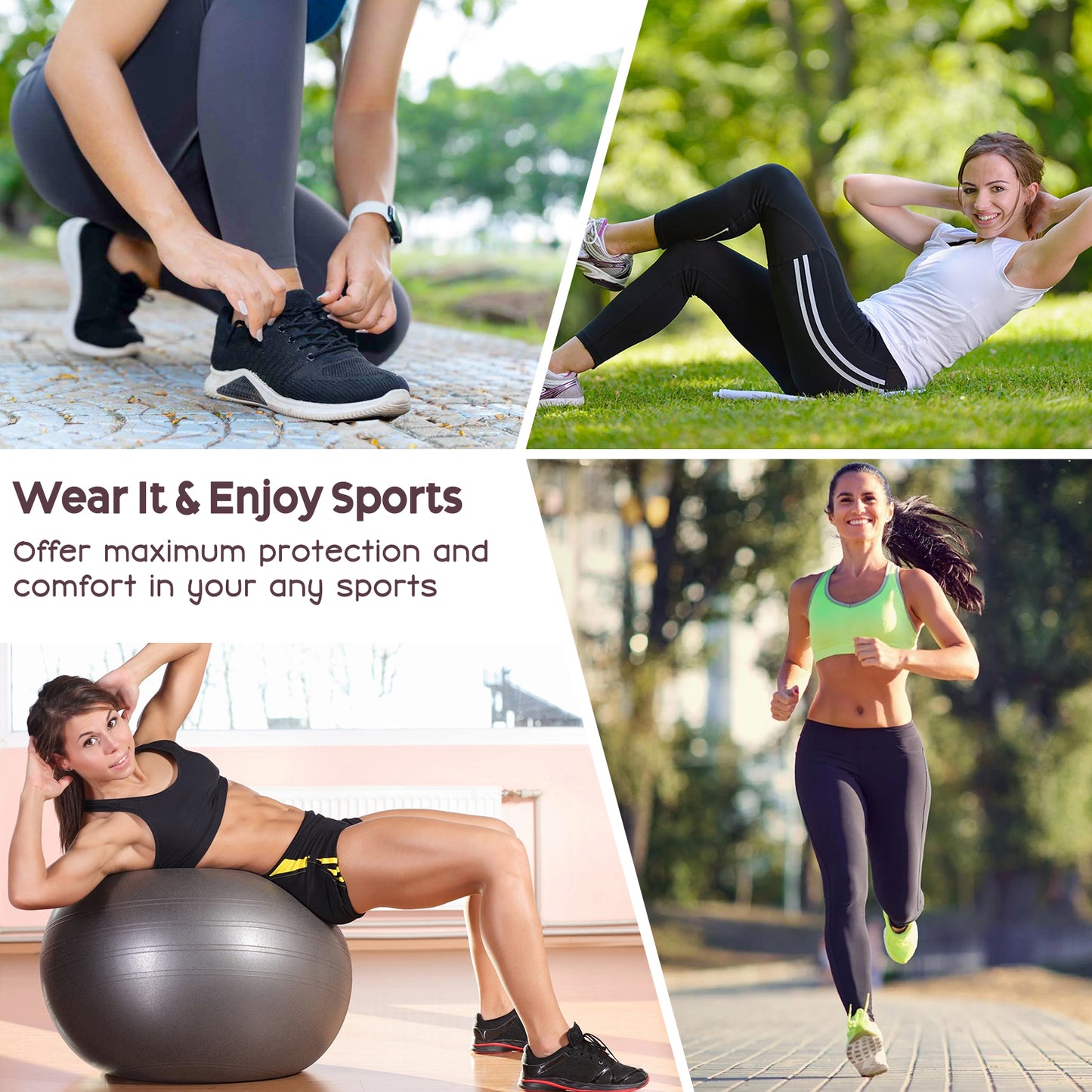 Loritta Womens No Show Socks Athletic Ankle Socks Cushioned Running Low Cut 10 Pairs, Size 6-8