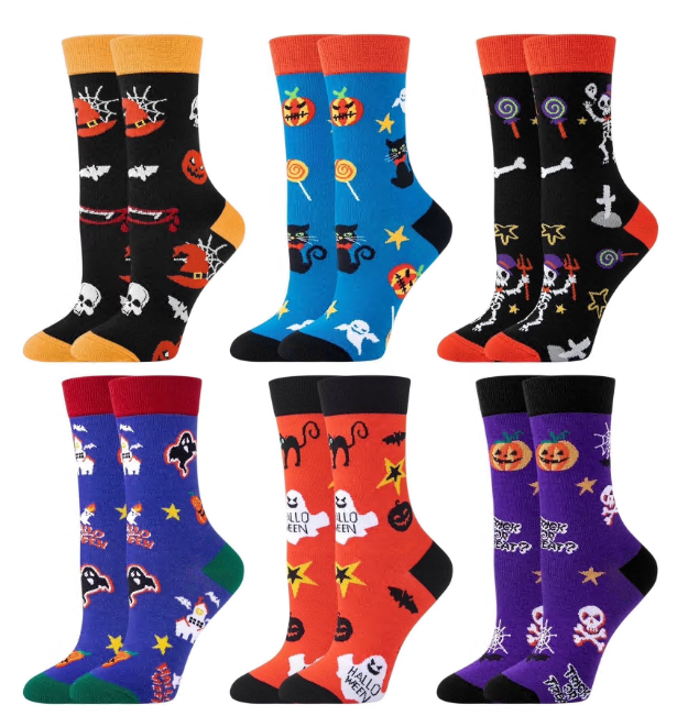 Loritta Womens Cute Socks Dog Cat Novelty Animal Socks Girl Cartoon Cotton Casual Crew Funny Socks Gifts