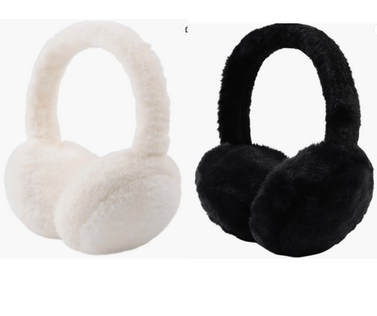 Ear Muff for Women Plush Foldable Earmuffs Kids Winter Earmuffs Girls Boys Cold Weather Ear Warmer
