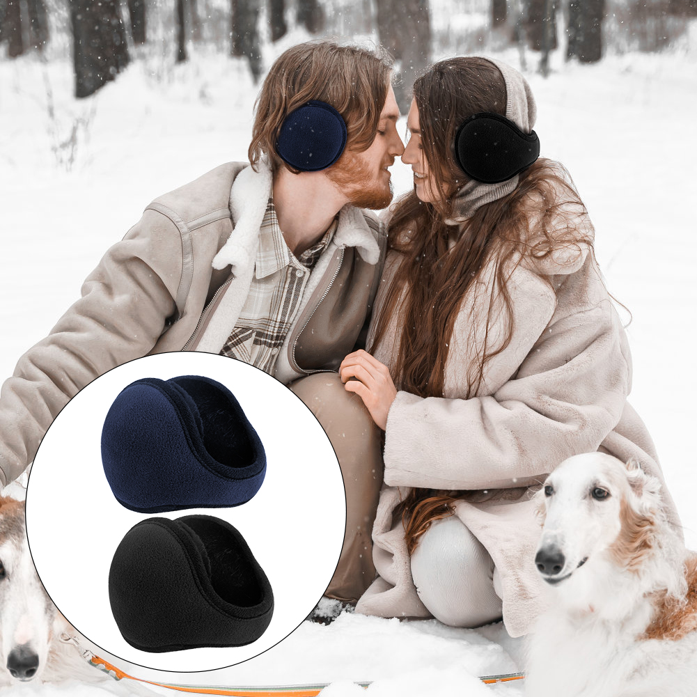 Loritta Ear Warmer Unisex Classic Fleece Earmuffs Winter Accessory Outdoor Earmuffs