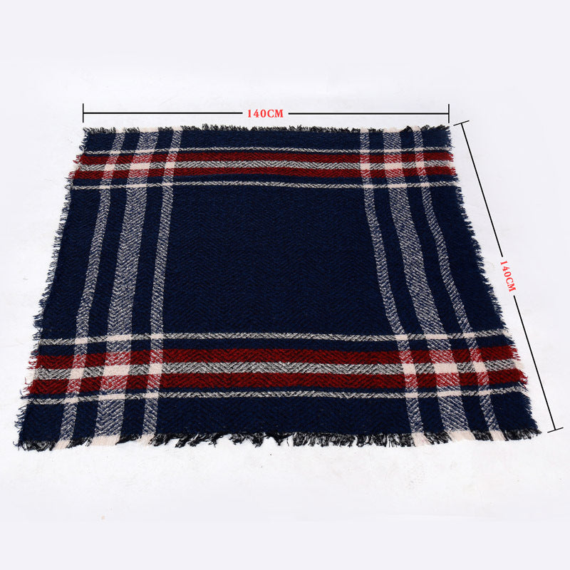 Unisex Gauze square scarf shawl - Loritta