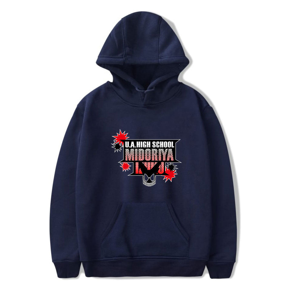 Anime Hoodies My Hero Academia Izuku Midoriya Deku Hoodie BNHA Men's/Women's Sweatshirt