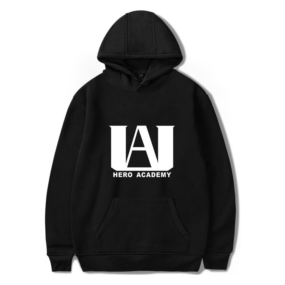 Japanese Anime Hoodies My Hero Academia Letter Hoodie BNHA Men's/Women's Sweatshirt