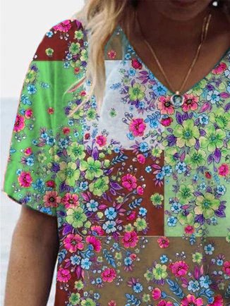 cotton-blend-floral-short-sleeve-vintage-t-shirts-img-show