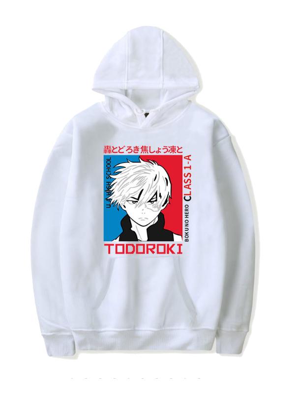 Anime My Hero Academia Shoto Todoroki Hoodie Manga Men's/Women's Sweatshirt