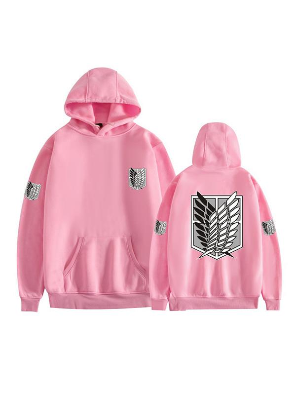 Anime Attack on Titan Printed Hoodie Casual Scouting Legion Symbol Sweatshirt