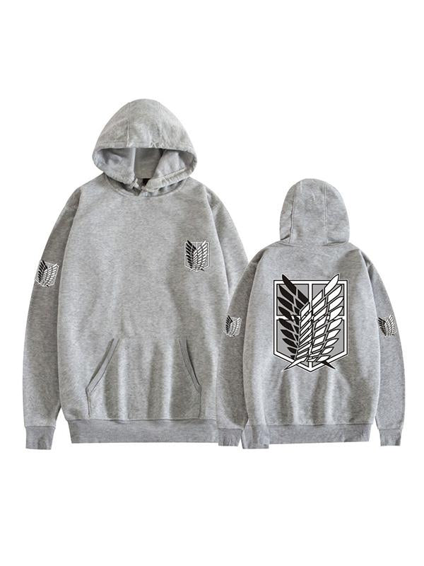 Anime Attack on Titan Printed Hoodie Casual Scouting Legion Symbol Sweatshirt