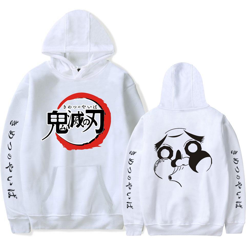Demon Slayer Printed Hoodies Sports Pullover Anime Sweatshirts Unisex