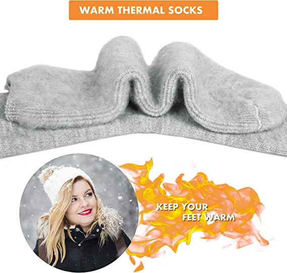 Loritta Thermal Socks for Women, Winter Warm Cold Weather Socks for Workout & Outdoor Activities