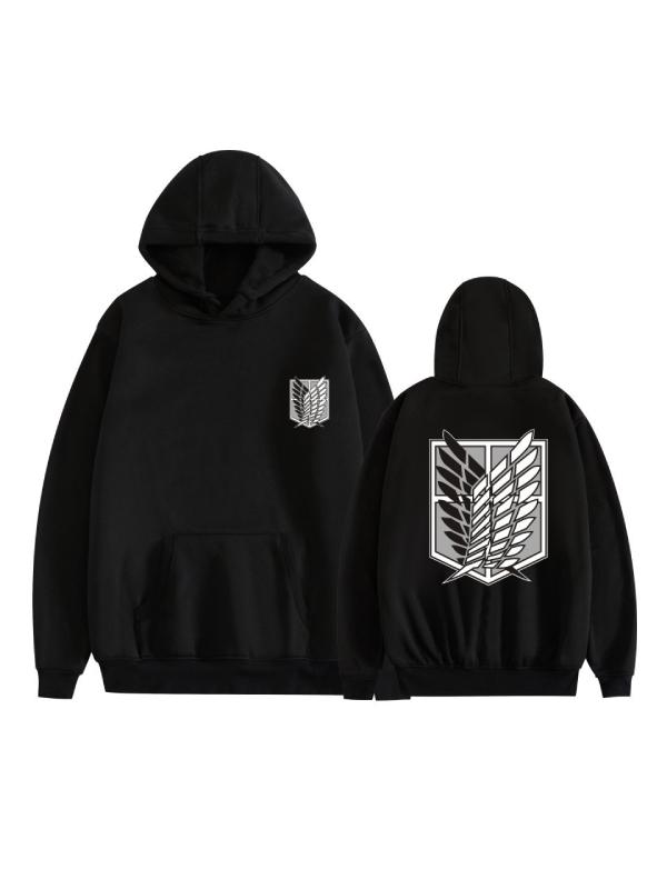 Anime Attack on Titan Levi Ackerman Printed Hoodies Men's/Women's Sweatshirts