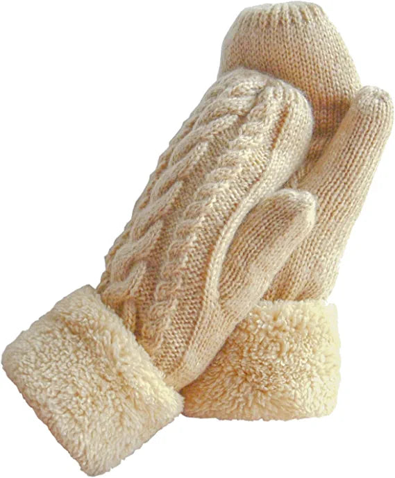 Loritta Women Leather Gloves Touchscreen Warm Plain Gloves- Touch Screen Texting for Phone