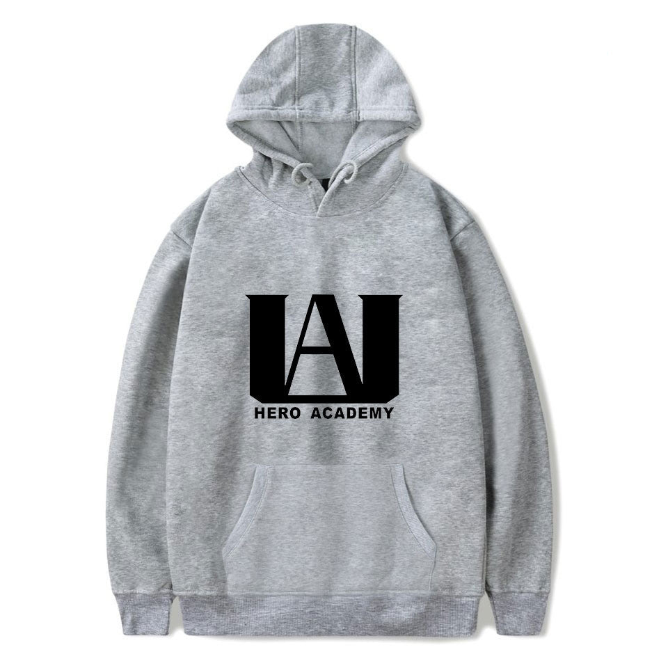 Japanese Anime Hoodies My Hero Academia Letter Hoodie BNHA Men's/Women's Sweatshirt