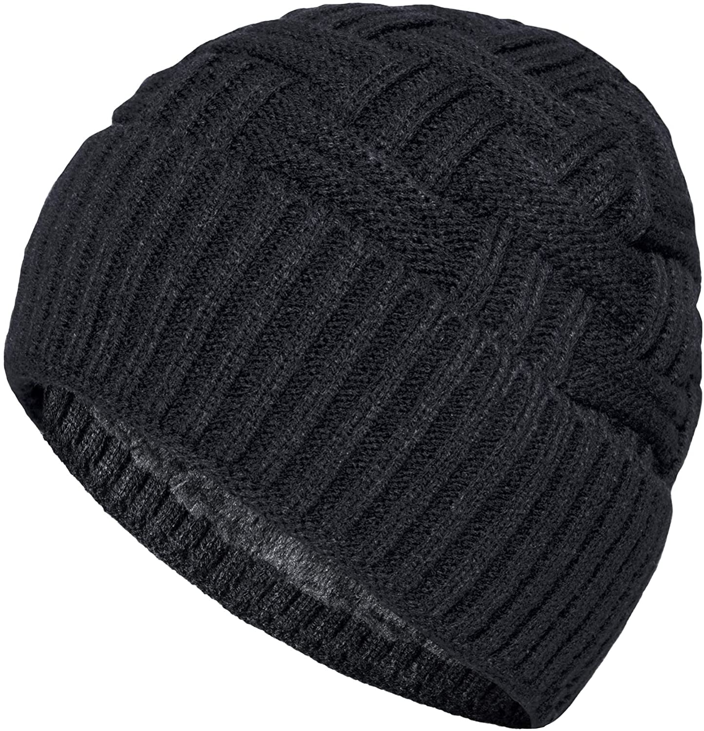 Winter Hat Warm Knitted Wool Thick Baggy Slouchy Beanie Skull Cap