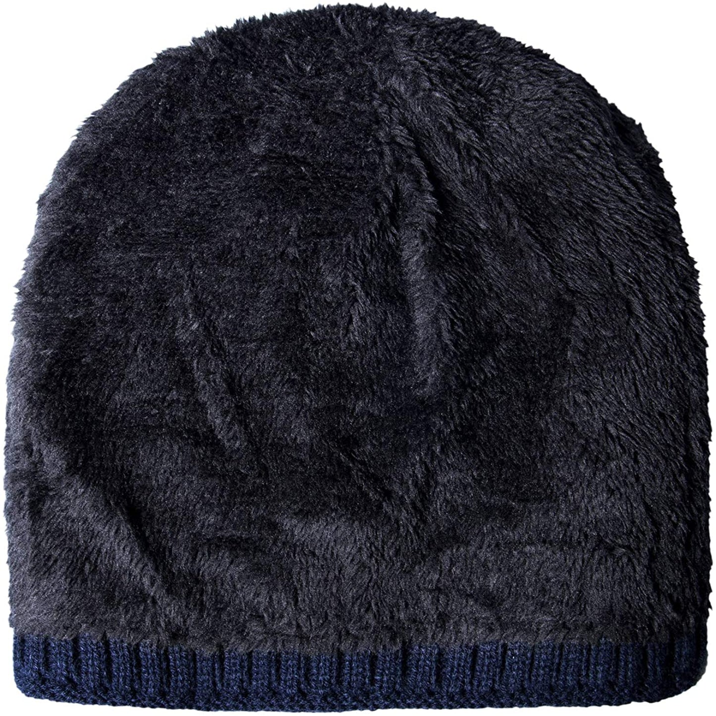 Winter Knitted Wool Thick Baggy Slouchy Beanie Skull Cap
