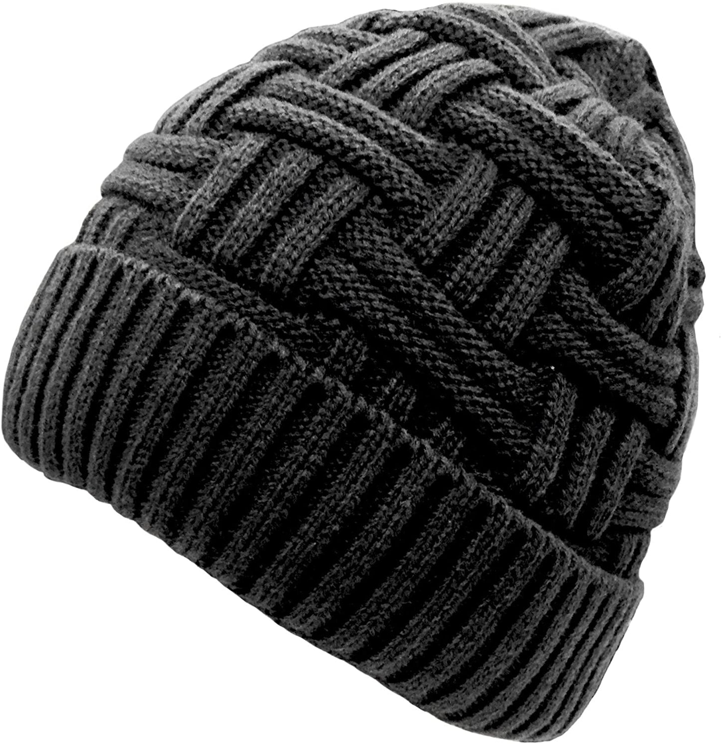 Winter Hat Warm Knitted Wool Thick Baggy Slouchy Beanie