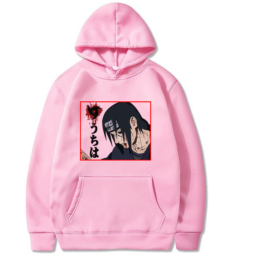 Itachi Naruto Anime Japanese Hoodie Sweatshirts Brothers Uchiha Itachi