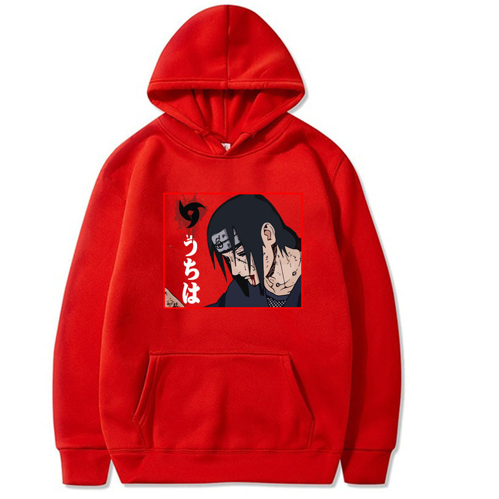Itachi Naruto Anime Japanese Hoodie Sweatshirts Brothers Uchiha Itachi