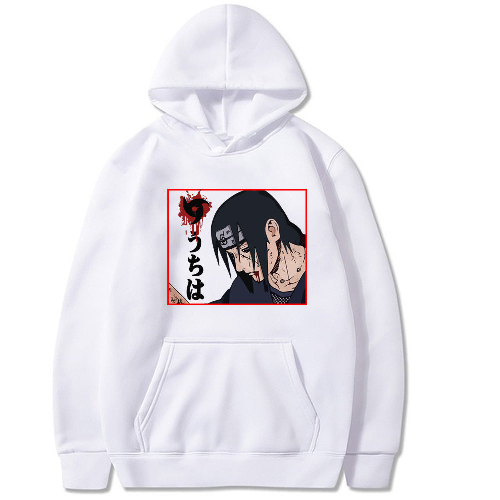 Itachi Naruto Anime Japanese Hoodie Sweatshirts Brothers Uchiha Itachi