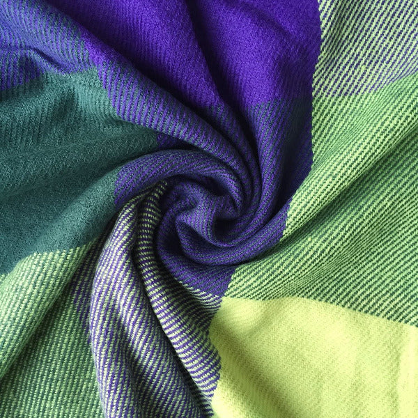 Womens Scarf Plaid Shawls Lattice Large Scarves Gifts