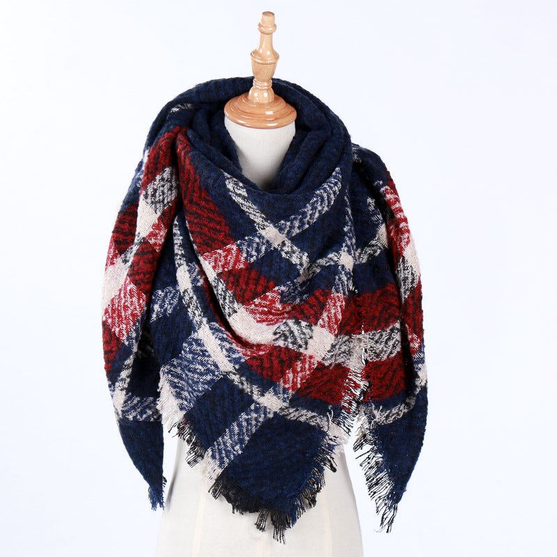 Unisex Gauze square scarf shawl - Loritta
