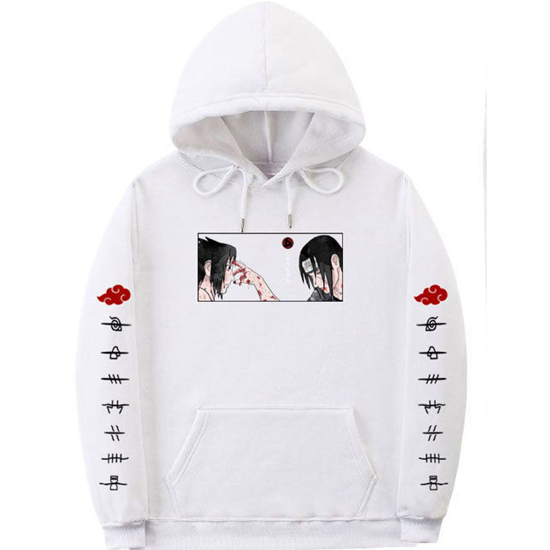 Japanese Anime Naruto Itachi Printed Hoodie Novel Sweatshirt Casual Hoodies