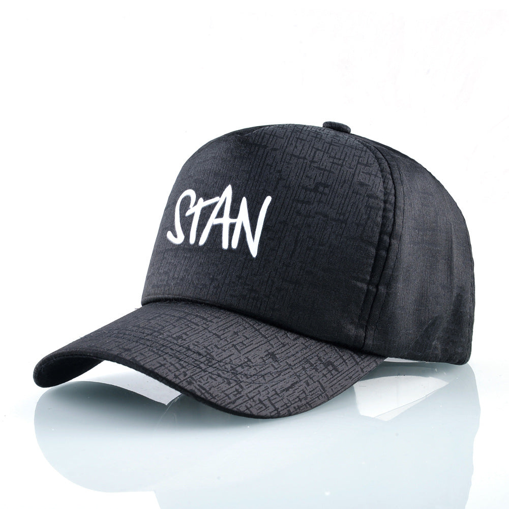 Letter STAN Baseball Cap Dark Texture Simple Couple Hat - Loritta