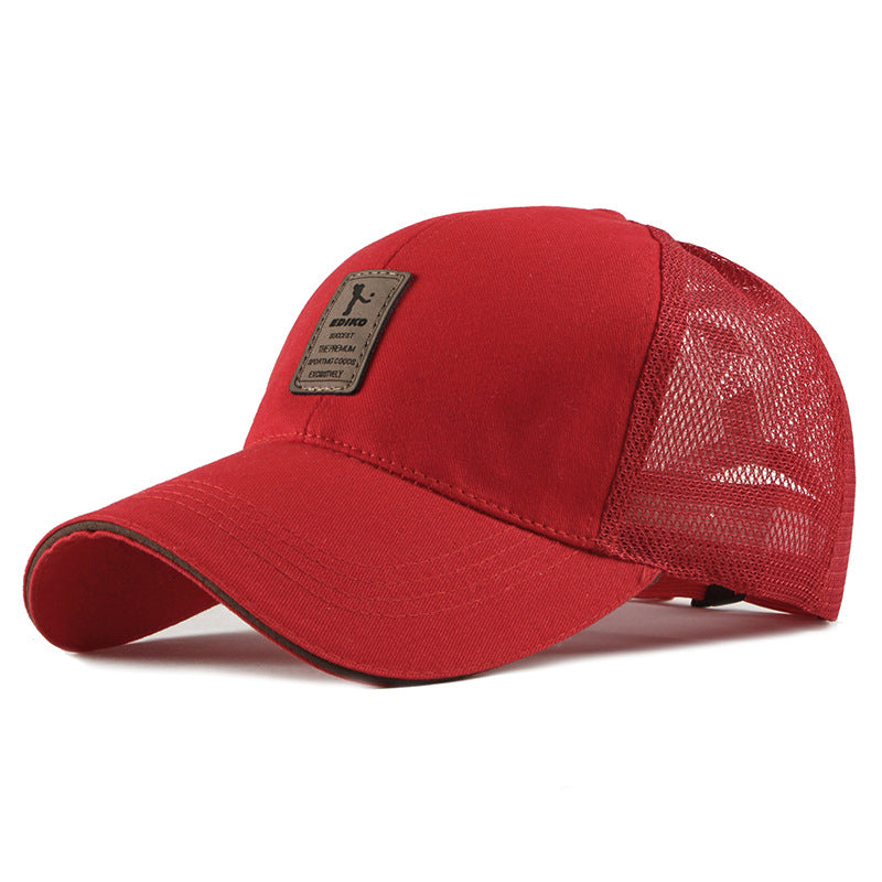 Fashion Hollow Mesh Baseball Cap Sun Hat Sunscreen Sports - Loritta