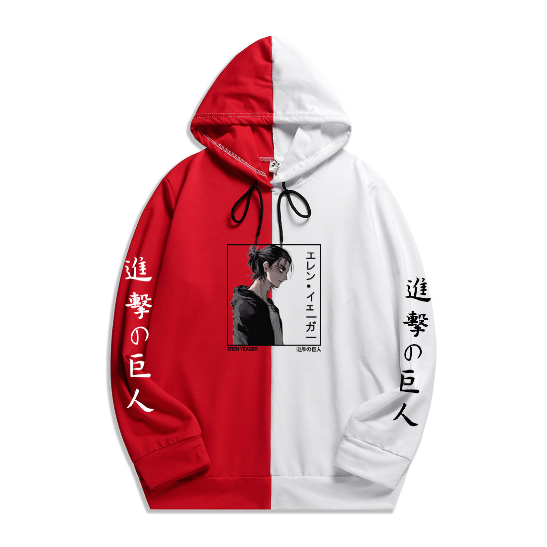 Anime Attack on Titan Levi Ackerman Men's/Women's Splicing Printed Hoodies