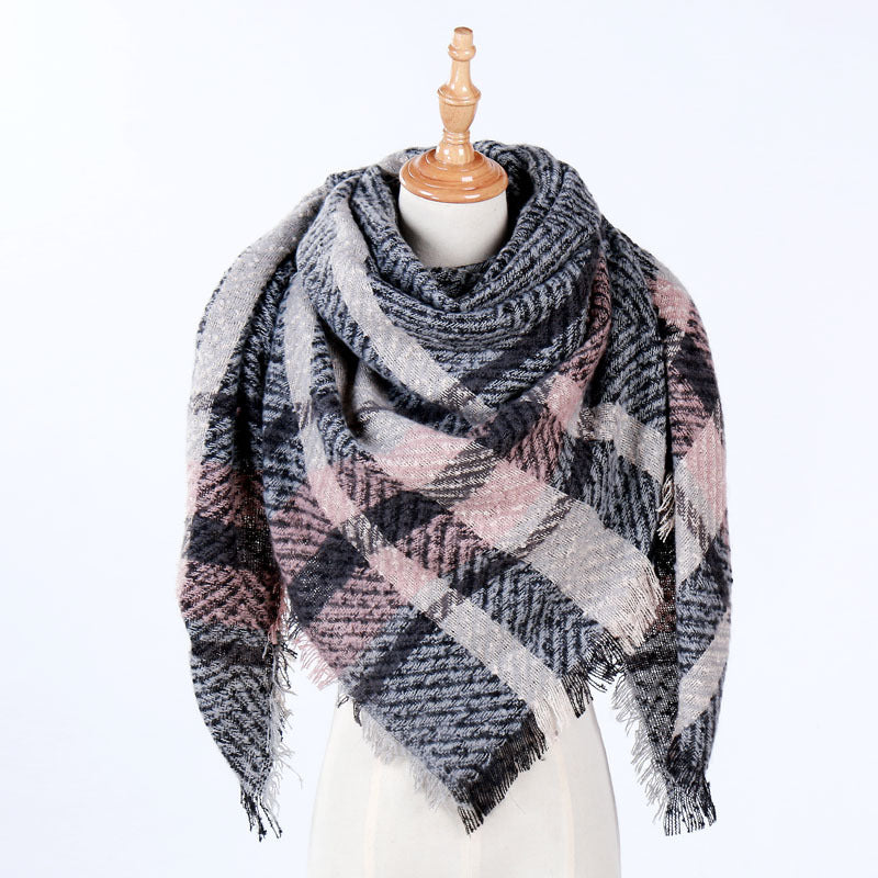 Unisex Gauze square scarf shawl - Loritta