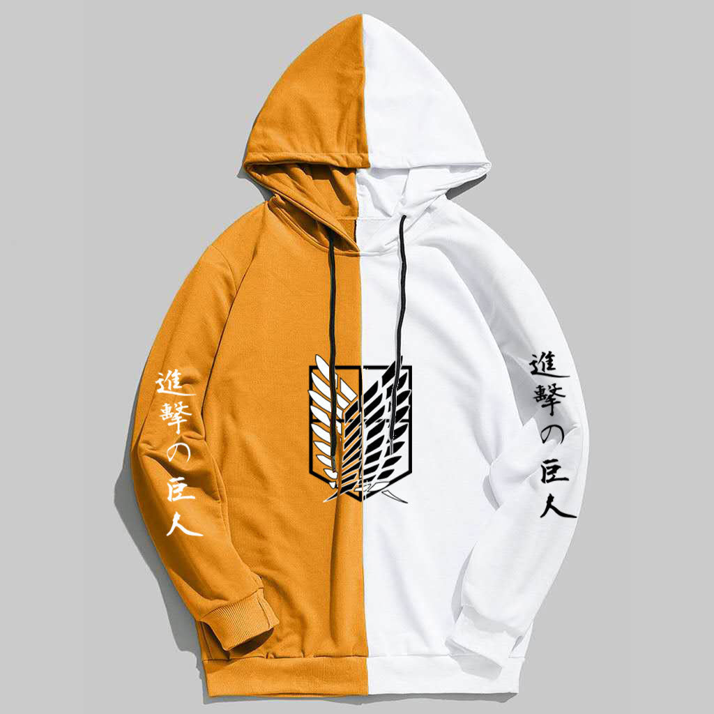 Anime Attack on Titan Levi Ackerman Men's/Women's Splicing Printed Hoodies