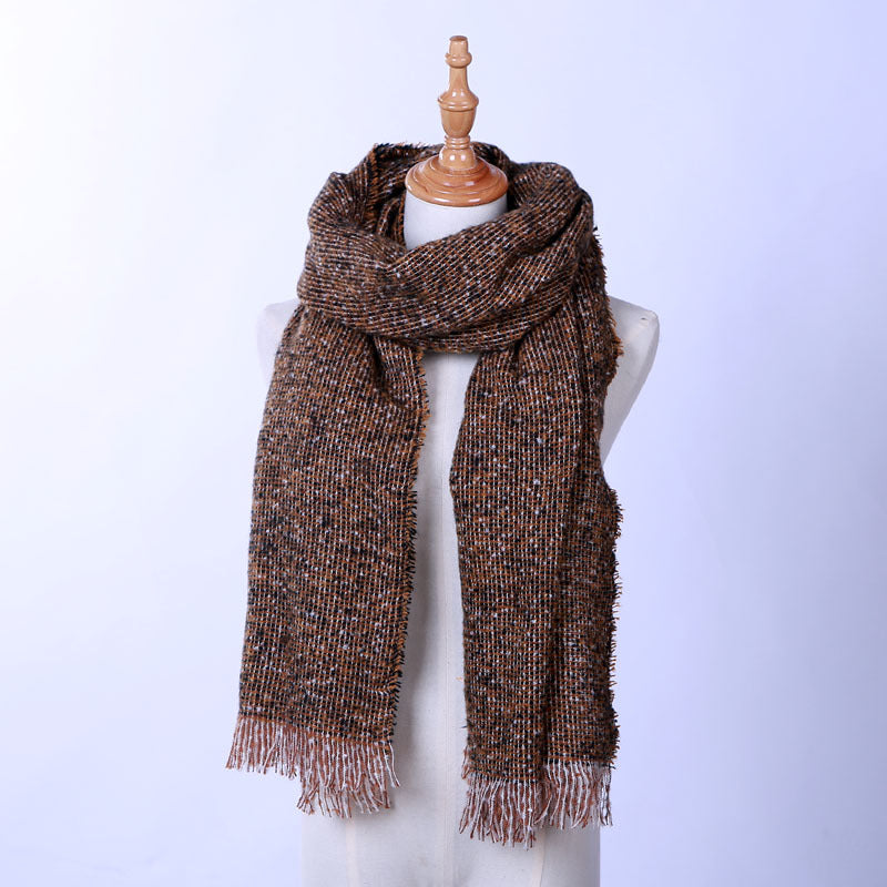 Circle yarn scarf high quality ladies oversized thick long scarf shawl - Loritta