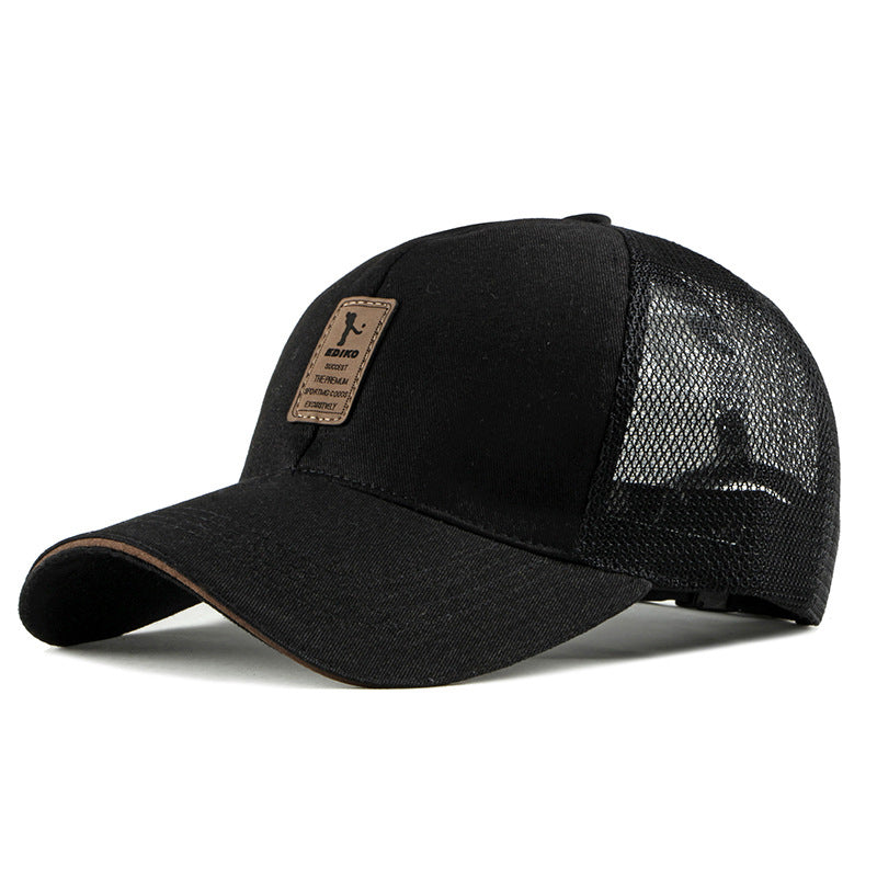 Fashion Hollow Mesh Baseball Cap Sun Hat Sunscreen Sports - Loritta