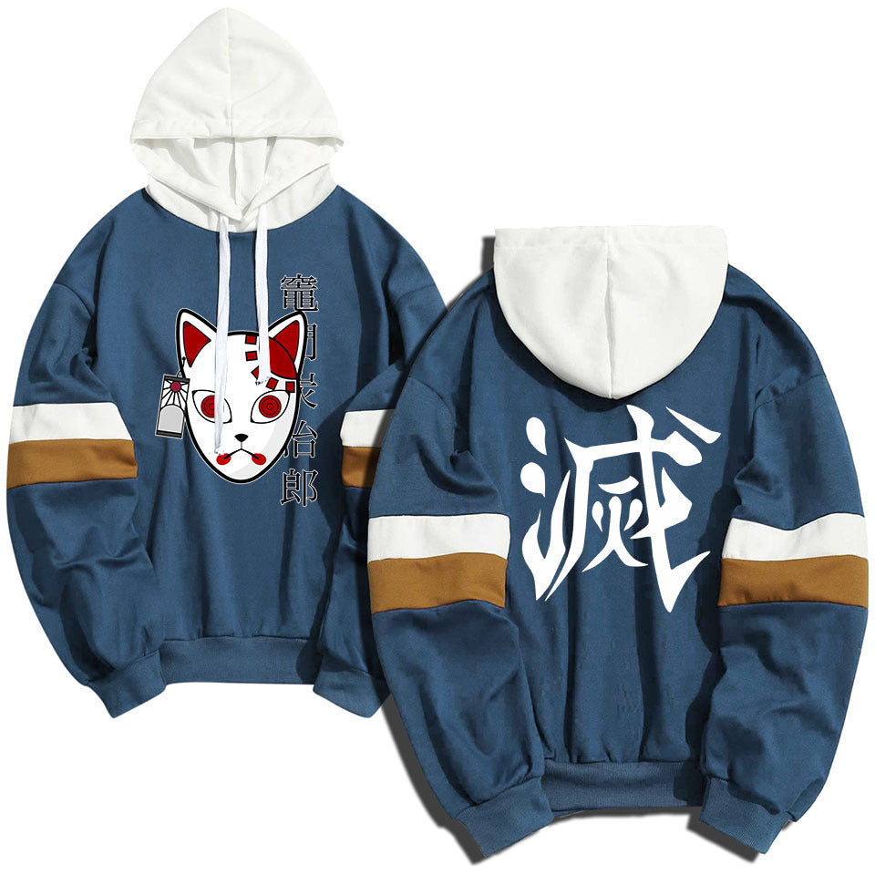 Anime Demon Slayer Tanjiro Warding Mask Men's/Women's Hoodies