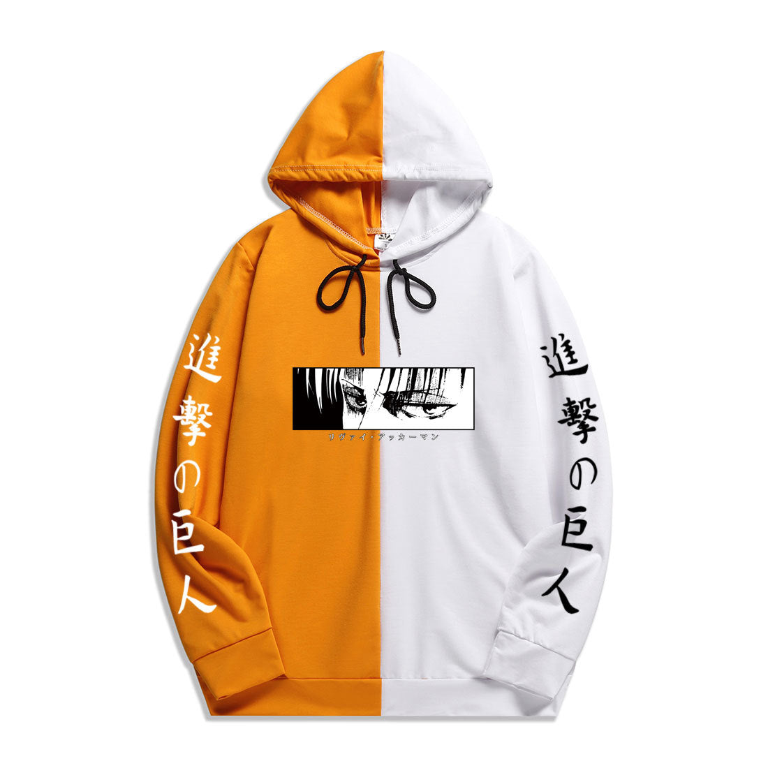 Anime Attack on Titan Levi Ackerman Men's/Women's Splicing Printed Hoodies