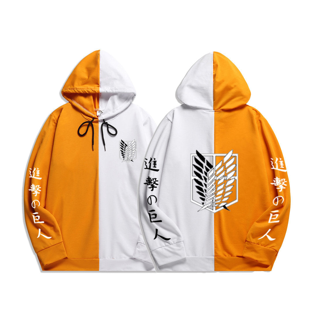 Anime Attack on Titan Levi Ackerman Men's/Women's Splicing Printed Hoodies