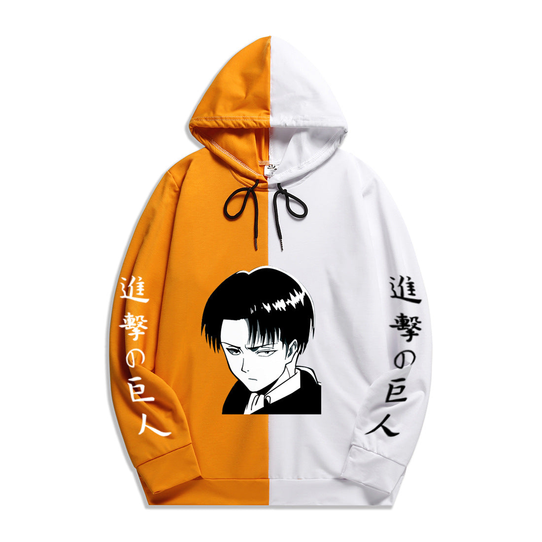 Anime Attack on Titan Levi Ackerman Men's/Women's Splicing Printed Hoodies