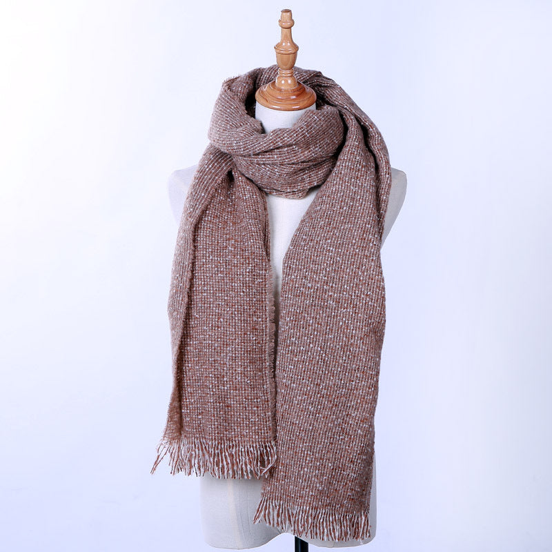 Circle yarn scarf high quality ladies oversized thick long scarf shawl - Loritta