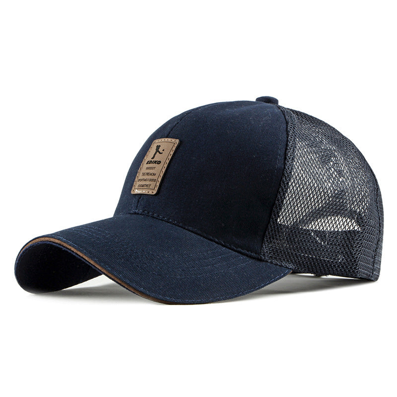 Fashion Hollow Mesh Baseball Cap Sun Hat Sunscreen Sports - Loritta