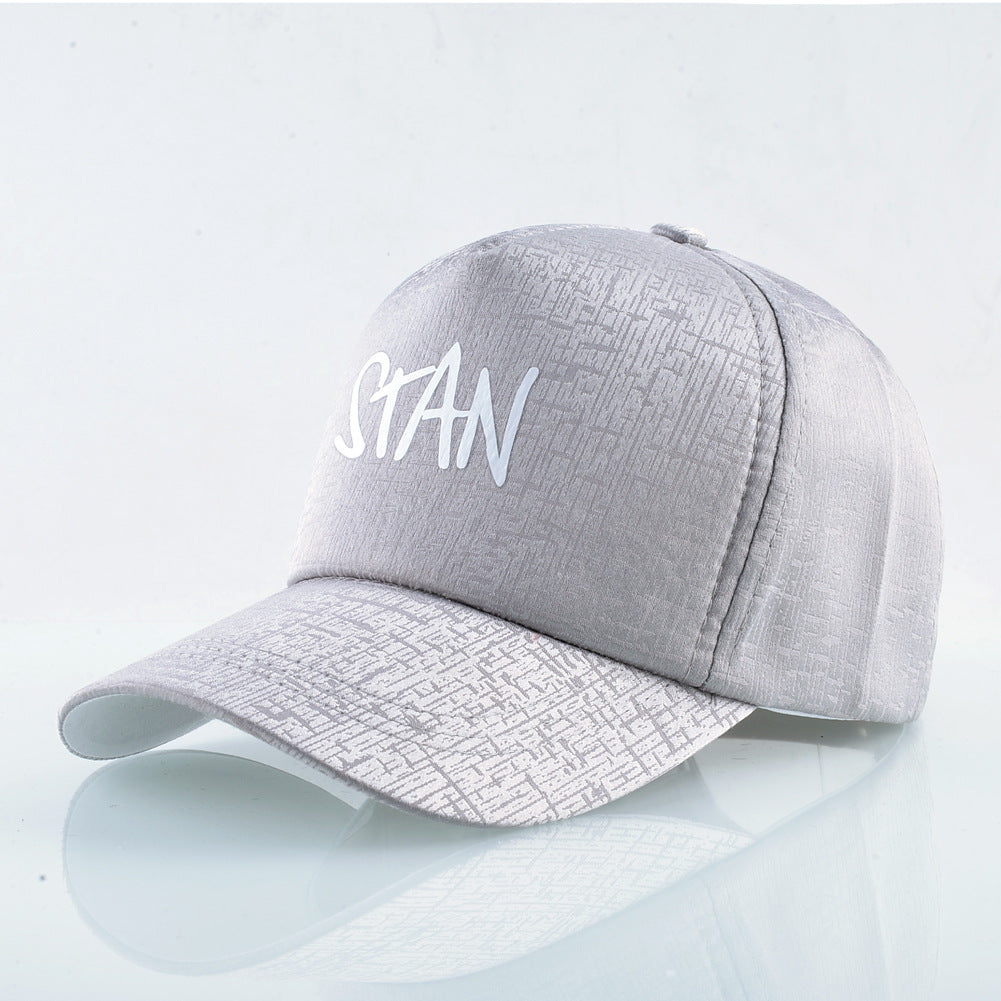 Letter STAN Baseball Cap Dark Texture Simple Couple Hat - Loritta