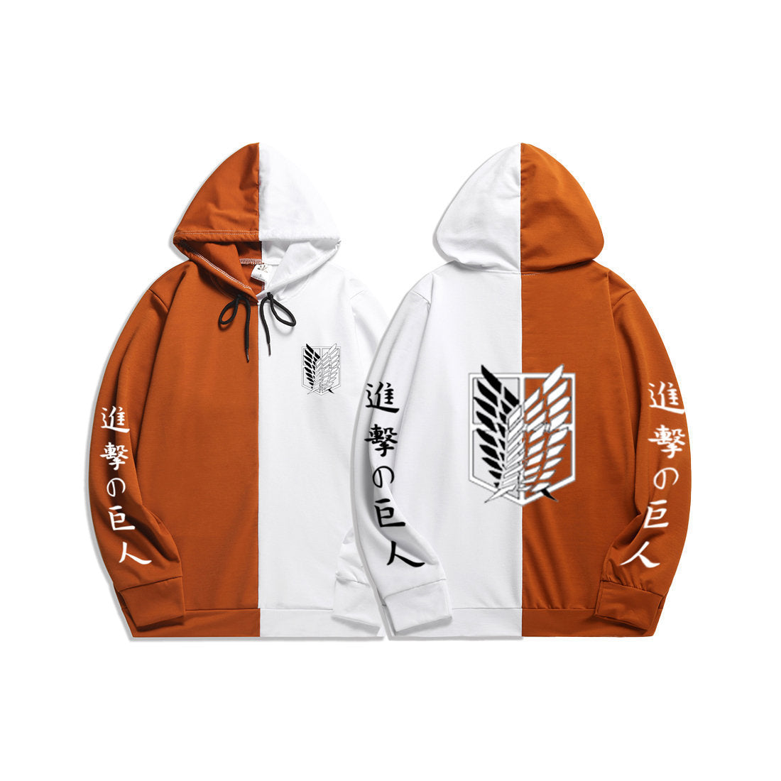 Anime Attack on Titan Levi Ackerman Men's/Women's Splicing Printed Hoodies