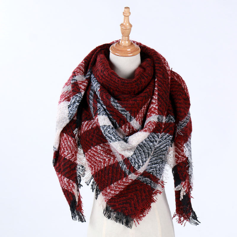 Unisex Gauze square scarf shawl - Loritta