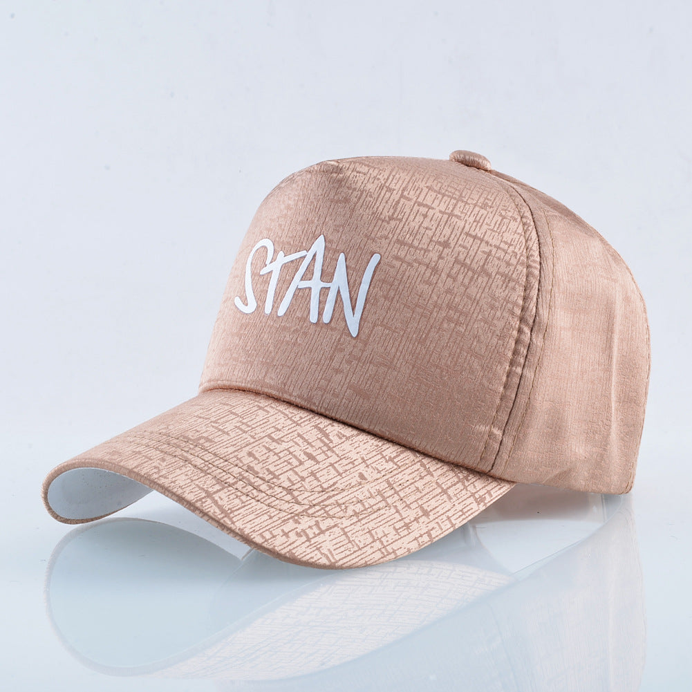 Letter STAN Baseball Cap Dark Texture Simple Couple Hat - Loritta