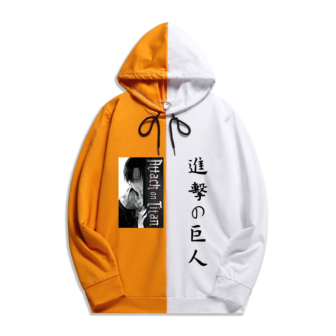 Anime Attack on Titan Levi Ackerman Men's/Women's Splicing Printed Hoodies
