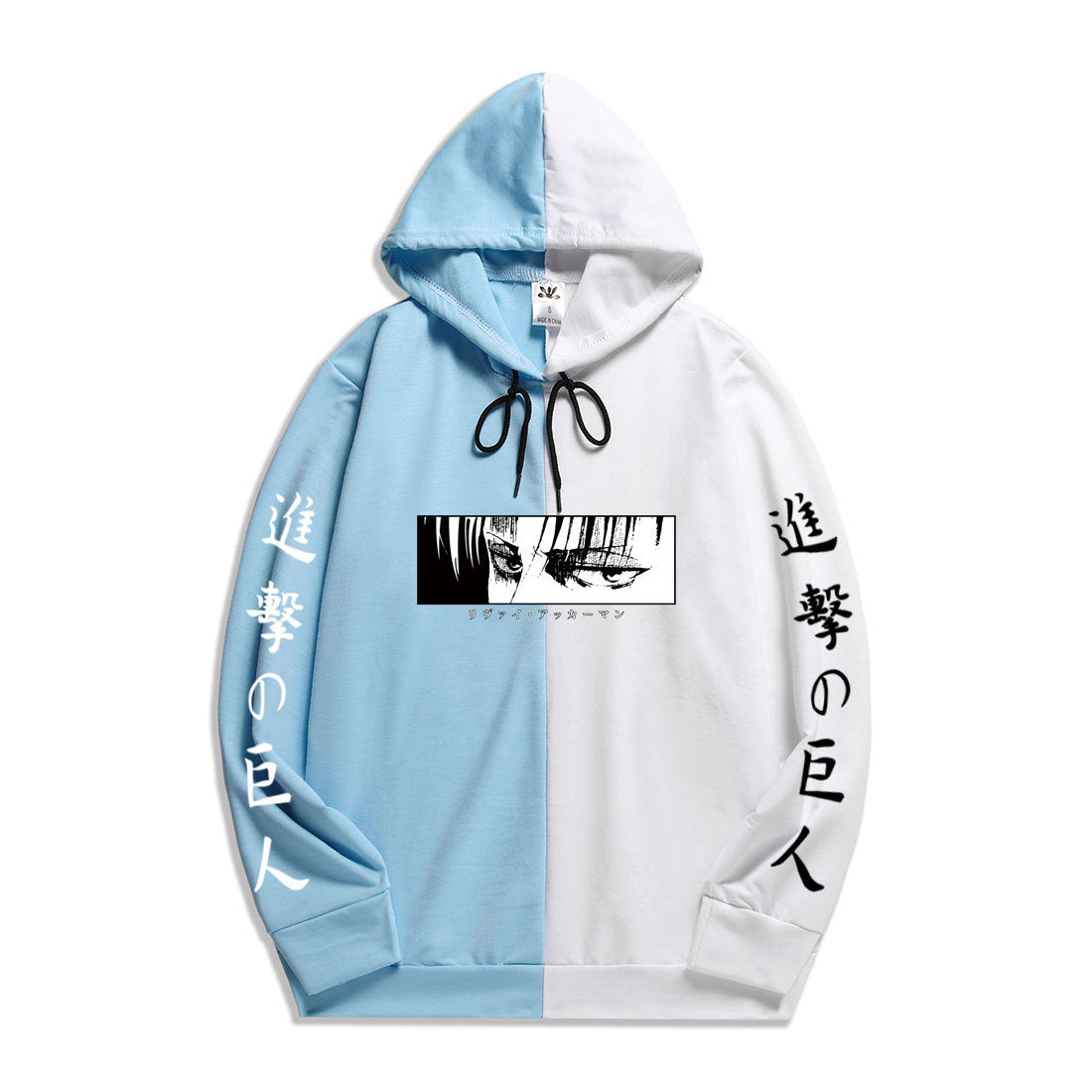 Anime Attack on Titan Levi Ackerman Men's/Women's Splicing Printed Hoodies