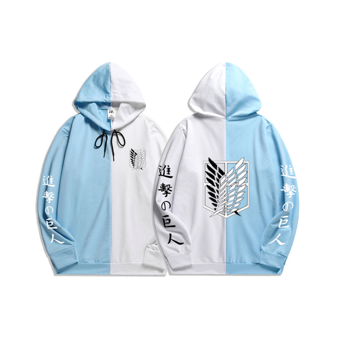Anime Attack on Titan Levi Ackerman Men's/Women's Splicing Printed Hoodies