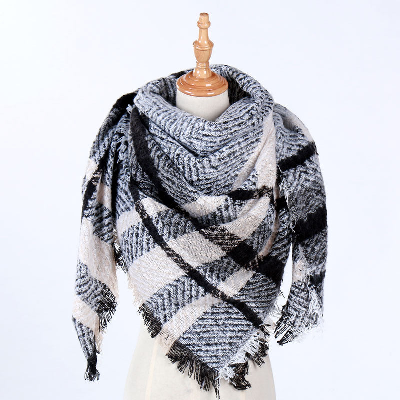 Unisex Gauze square scarf shawl - Loritta