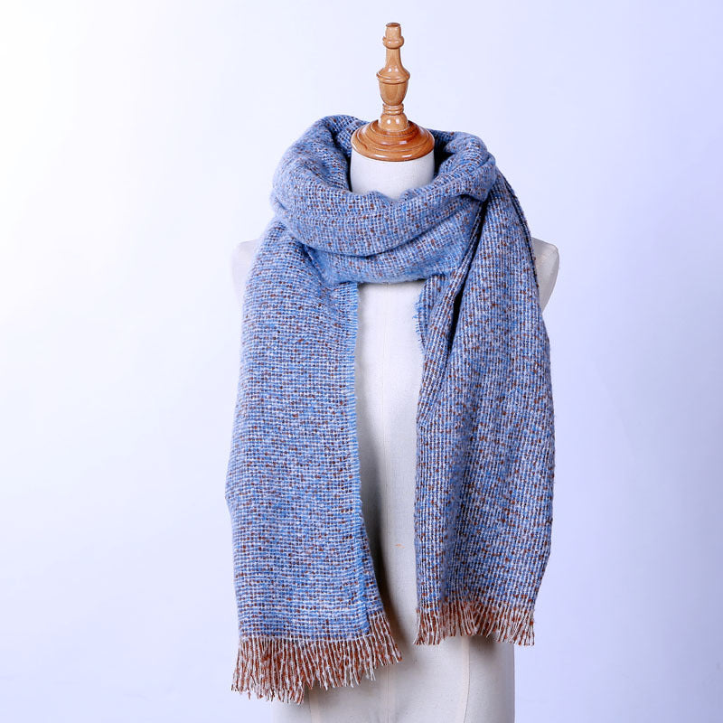 Circle yarn scarf high quality ladies oversized thick long scarf shawl - Loritta