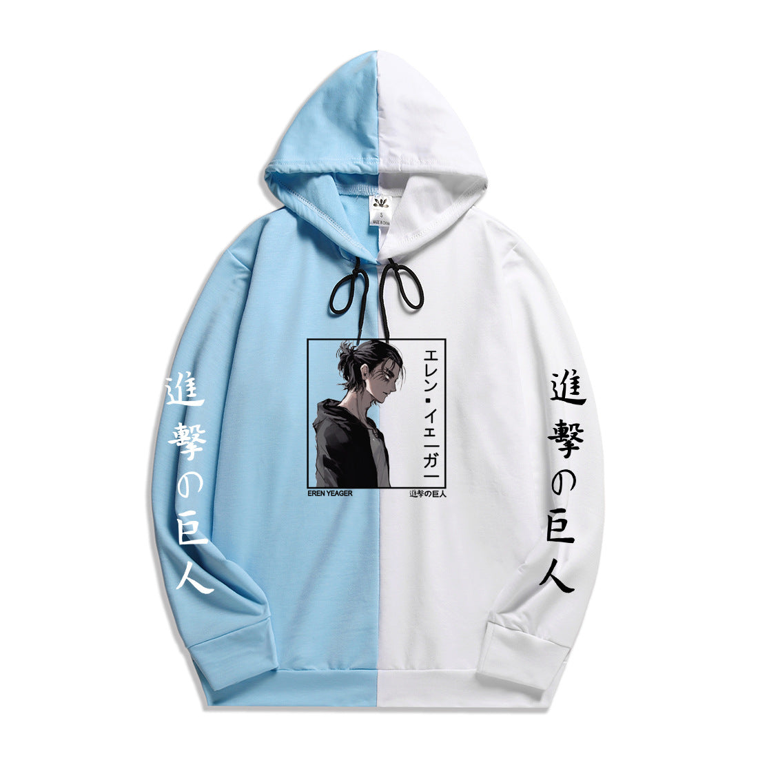 Anime Attack on Titan Levi Ackerman Men's/Women's Splicing Printed Hoodies