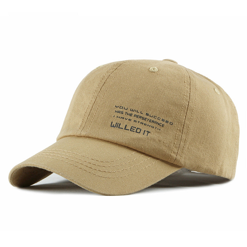 Pure Cotton High-Quality Baseball Cap Sunscreen Sports